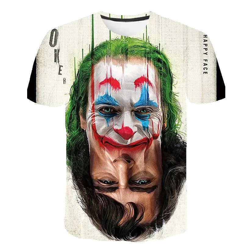 Joker Joaquin Phoenix веселое Harajuku футболка мужская Новинка белая Повседневная homme cool antihero Хип Хоп Футболка уличная