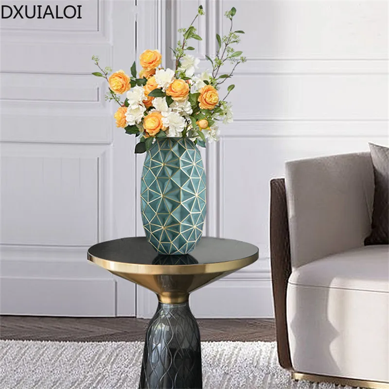 Светильник в скандинавском стиле роскошная матовая ваза для гостиной сушеные