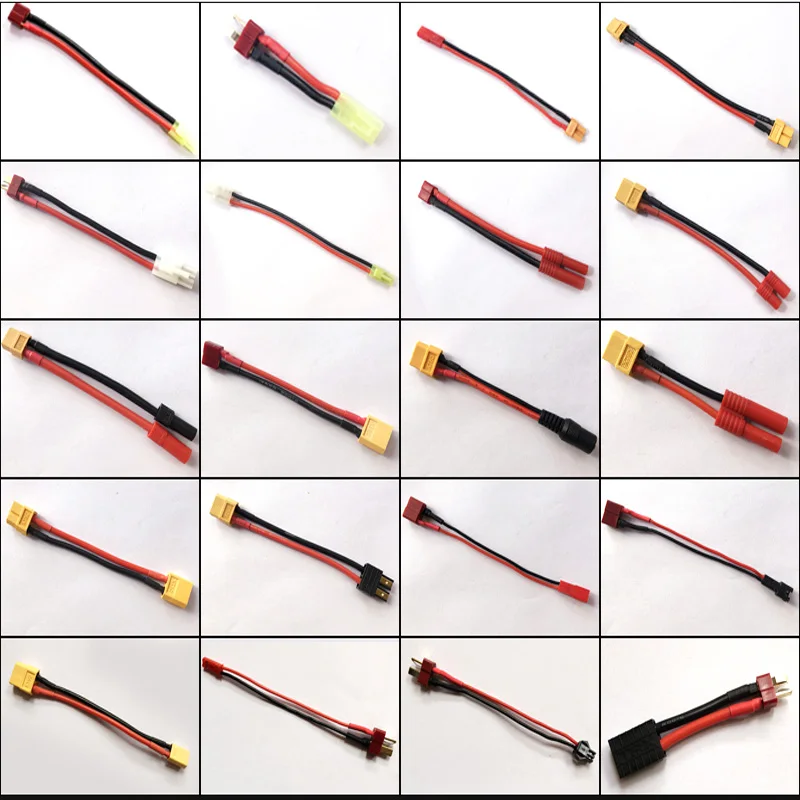 адаптер trx xt60 ec5 ec3 t deans 40 мм 35 мм разъем jst sm t