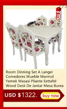 Masasi Sala De Jantar Marmol Tafel Meja Makan кухонный обеденный набор Ретро деревянный круглый стол