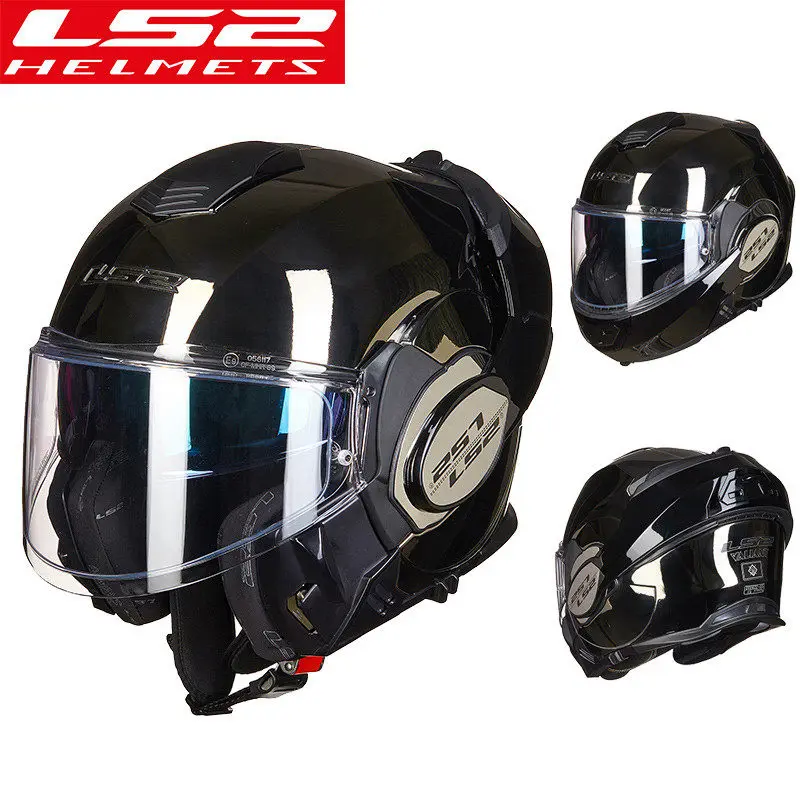 Оригинальный шлем LS2 FF399 Valiant модульный для мотоцикла откидной гоночный ls2 casco Moto с