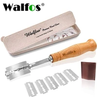walfos bread lame new european bread arc curved bread knife western style baguette cutting french toas cutter tools