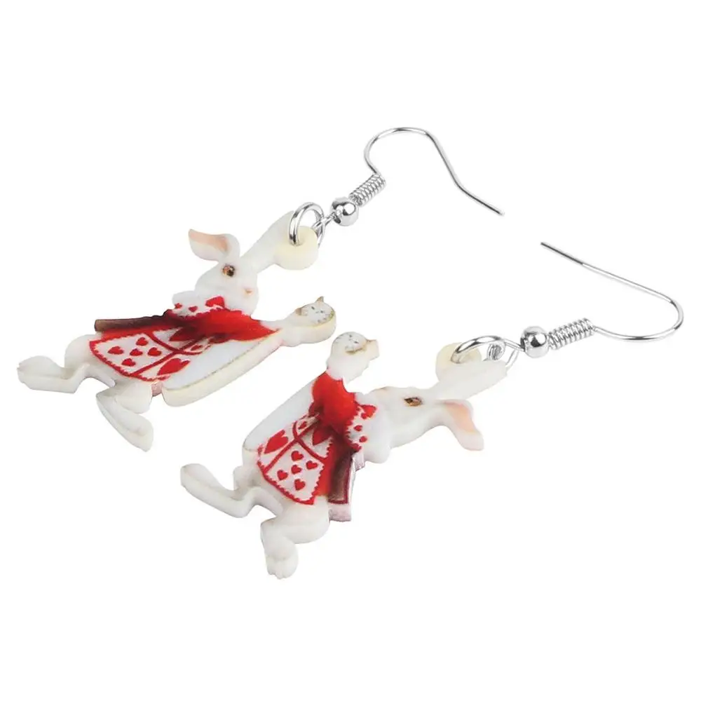 Акриловые серьги ARWA в виде кролика с милыми мультяшными животными | Украшения и