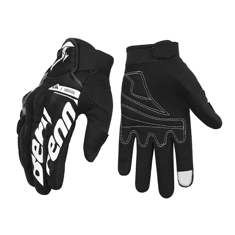 Новые летние мужские мотоциклетные перчатки Guantes Moto мотоцикл мотопробег, Гонки перчатки Мотоцикл Дышащие полный палец перчатки