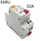 Автоматический выключатель 32A DZ30L EPNL DPNL 230 В 1P + N остаточного тока с защитой от перегрузки и короткого тока RCBO RCCB MCB DIY