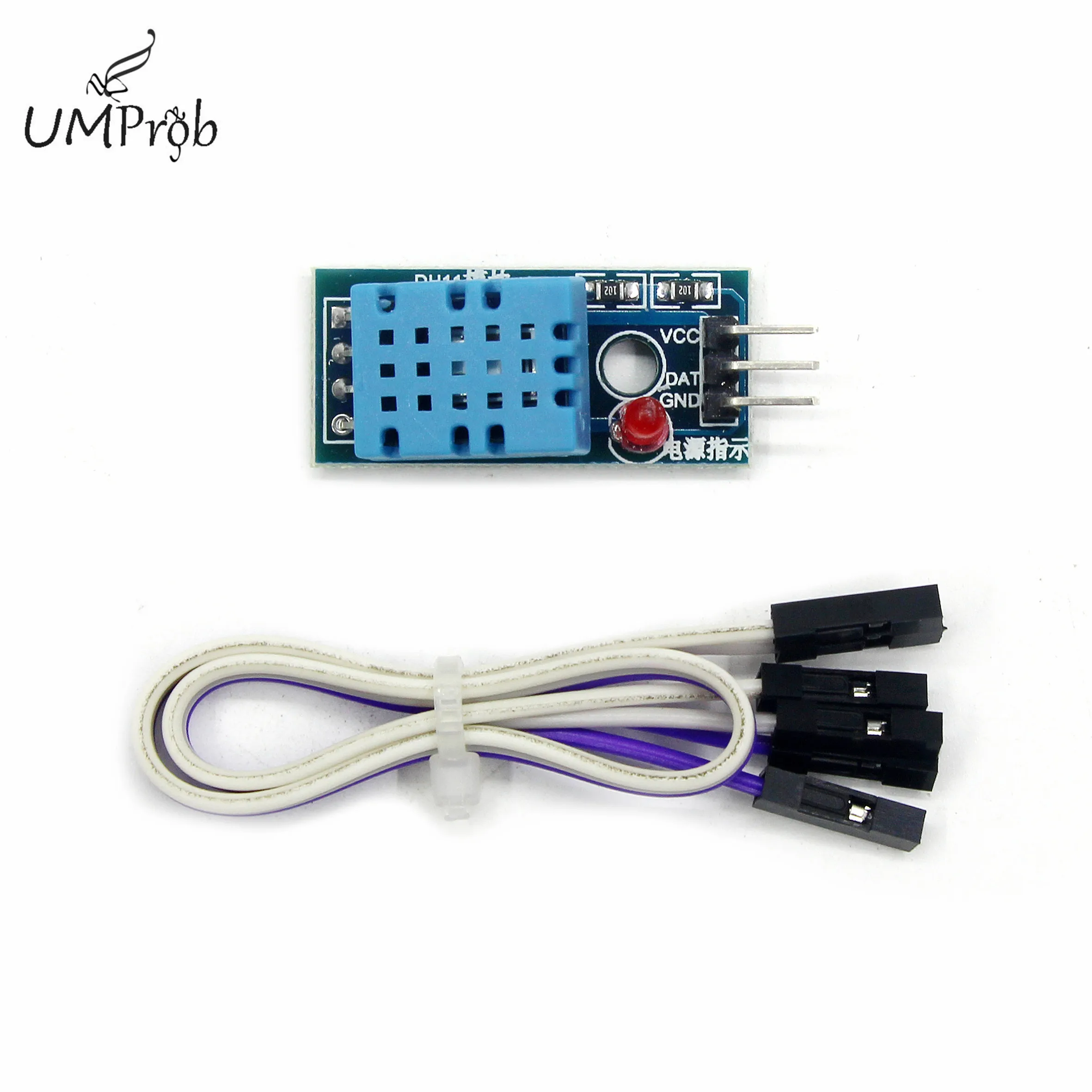 3x Digital DH11 Temp Feuchtigkeit Sensor Modul Mit Kabel Für Raspberry Pi Kit 