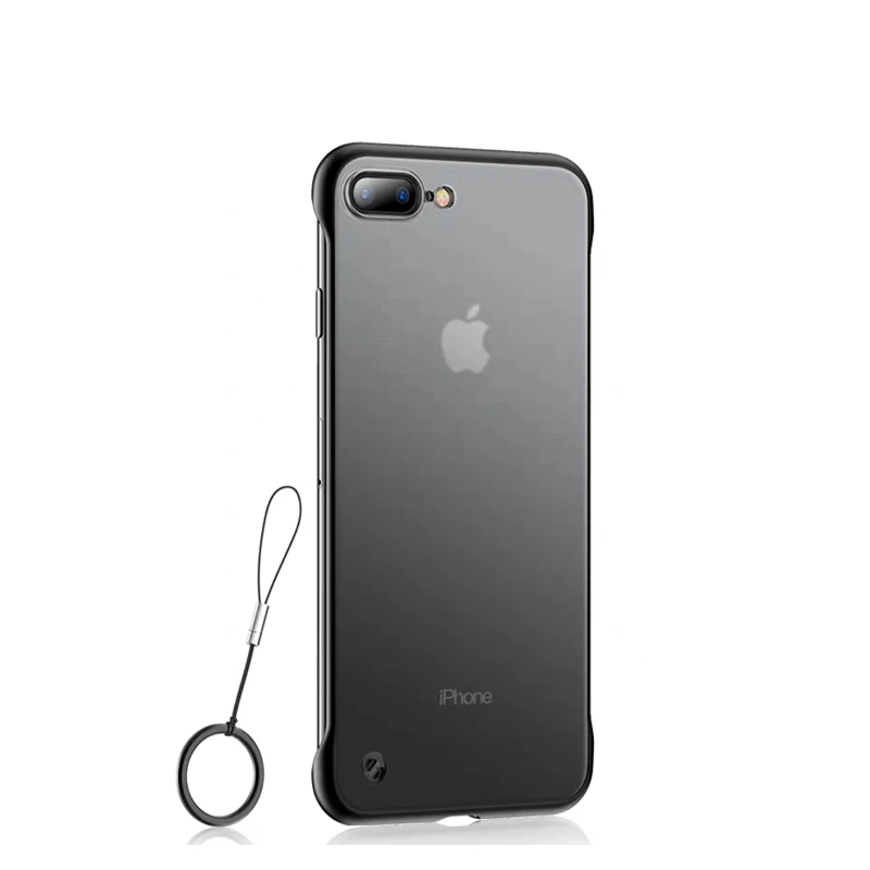 With Ring Матовый Прозрачный чехол для телефона без оправы для iphone 7, 8, 6, 6 s, 6 s Plus, чехол для Apple Coque, iphone XR, X, XS, Max, 11 Pro, Max, чехол - Цвет: With Ring
