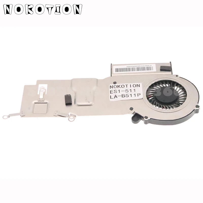 

Охлаждающий радиатор NOKOTION LA-B511P AT16G001SS0 для ноутбука ACER aspire, радиатор с вентилятором