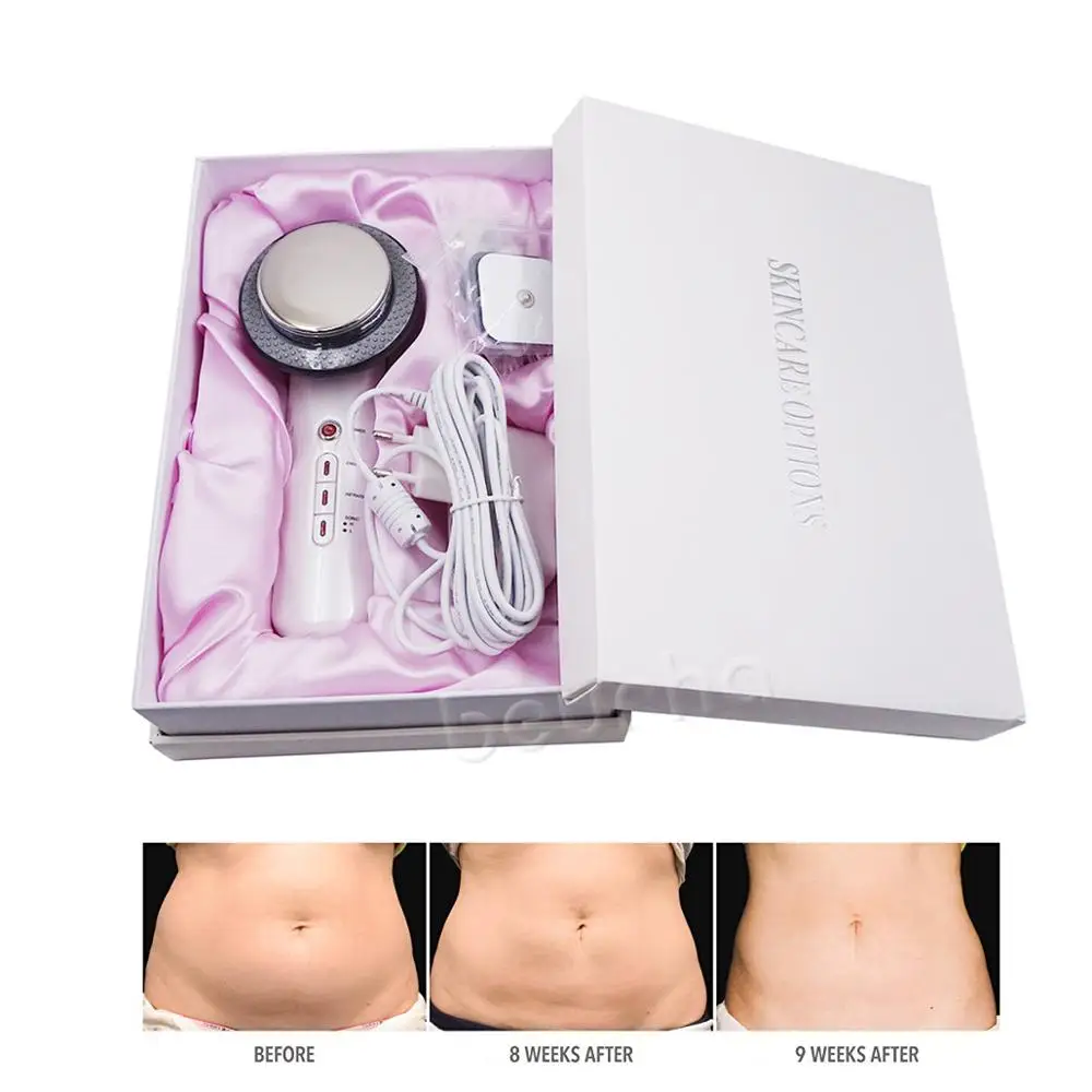 Koop 3 In 1 Ultrasone Cavitatie Schoonheid Machine Met Anti Cellulite Crème Ems Infrarood Ultrasound Body Afslanken Massager Fat Brander