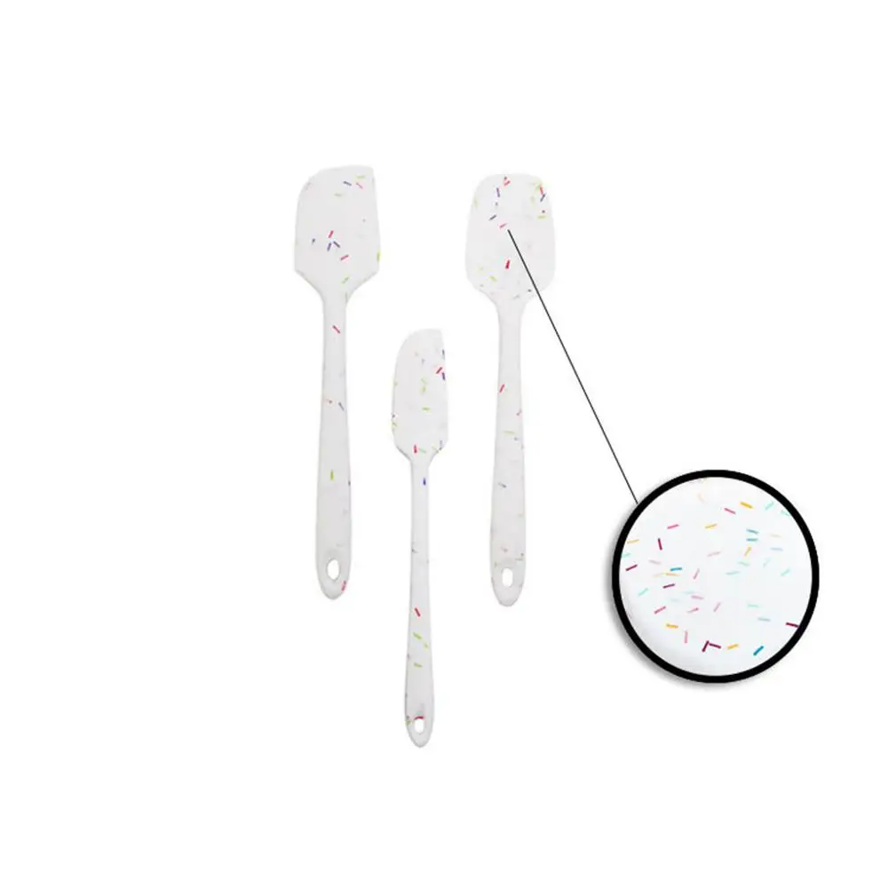 Силиконовая лопатка устойчивая к высоким температурам гибкая антипригарная