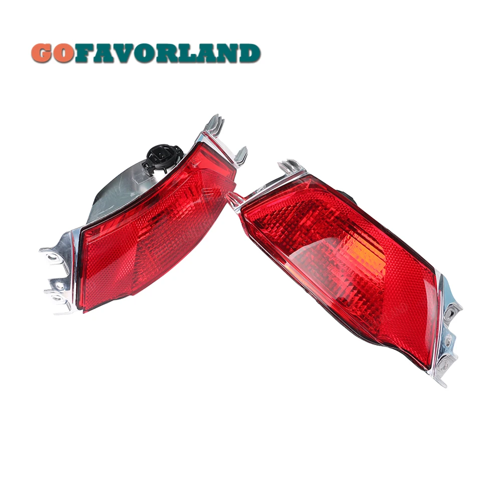 Задний левый правый боковой бампер, противотумансветильник фара из АБС-пластика, красный T4A17151 T4A17150 для Jaguar F-Pace 2017 2018 2019 2020