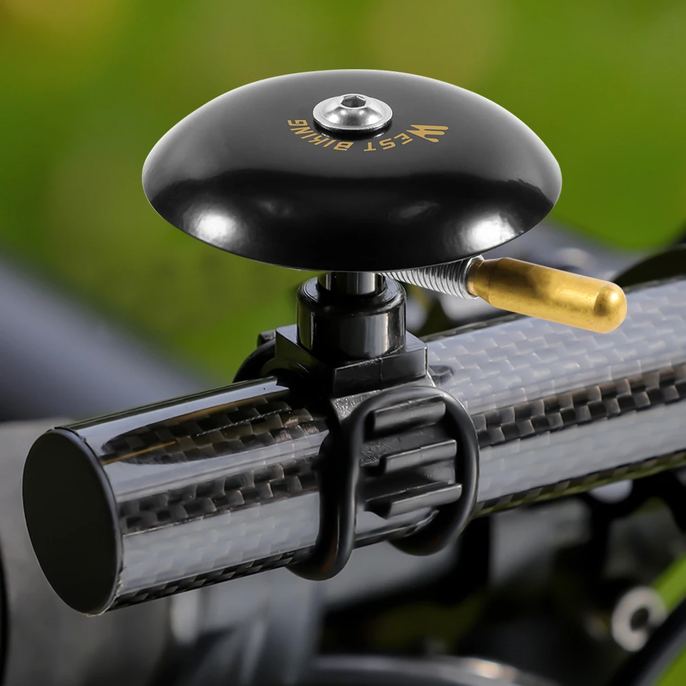 

Bell Folding Scooter Super Loud Speaker Universal Fixed Gear Bike Loud Retro Style Ring Rainproof Copper MTB Bicycle Bell