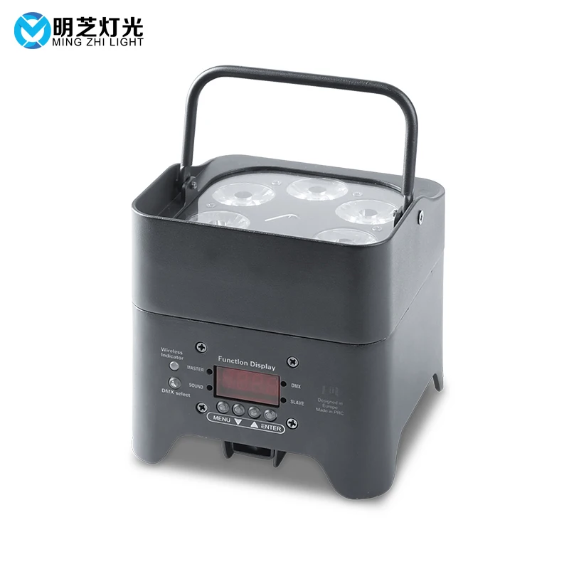Mingzhi 72 Вт светодиодный мини-аккумулятор Par Светильник 6*12 RGBWA + UV (6 в 1 светильник s |