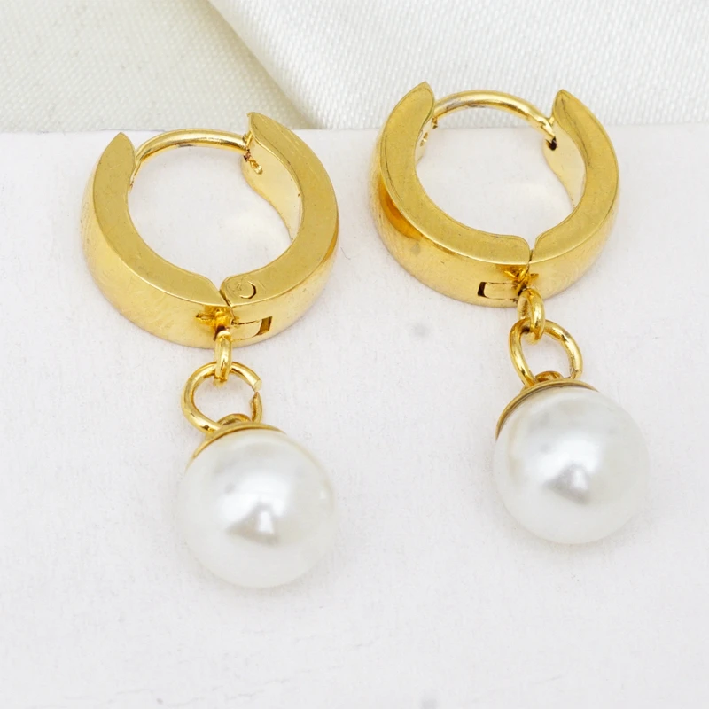 2020 новые серьги кольца из нержавеющей стали для женщин женские Стразы Золото