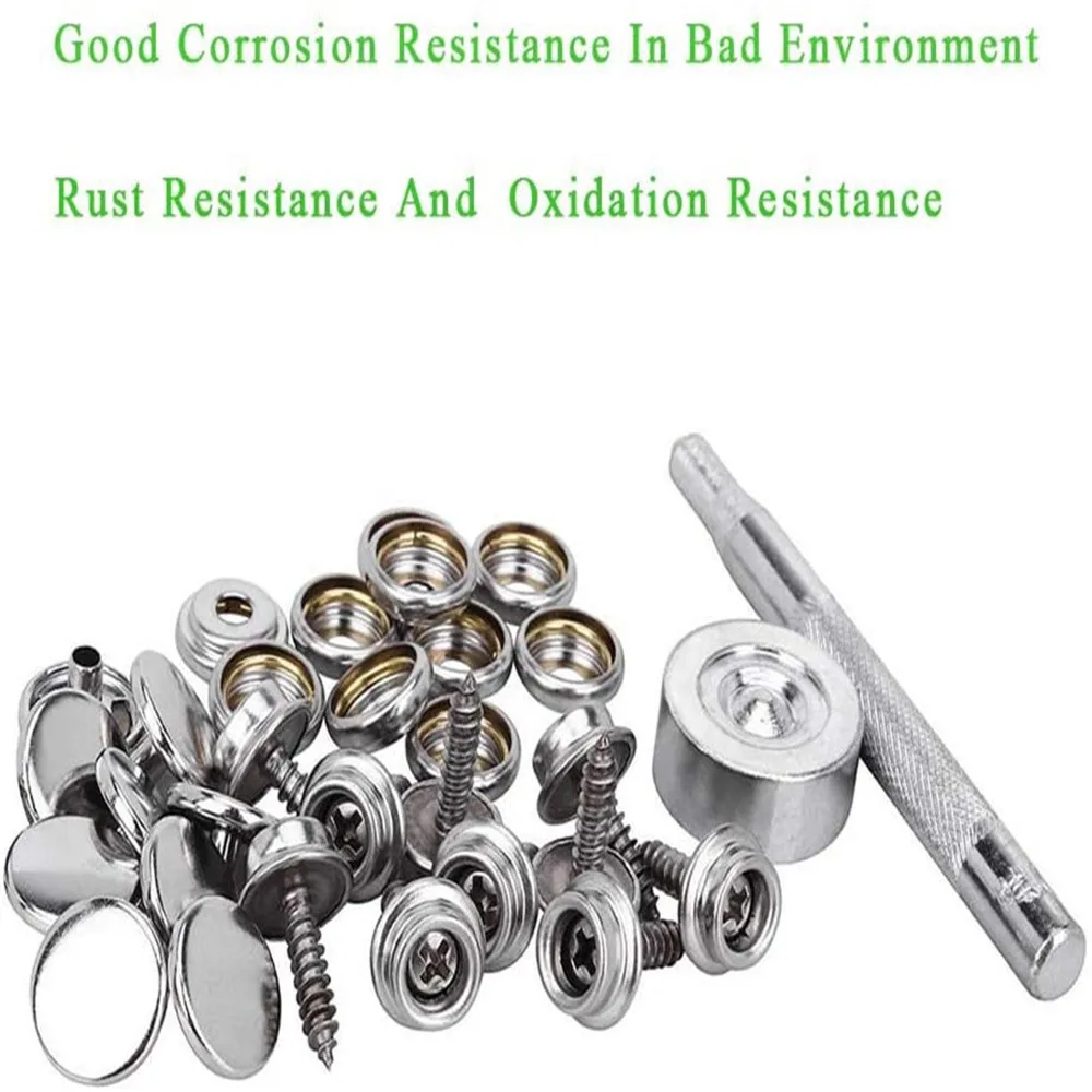 304 нержавеющая сталь морской класс холст защелки крепежные винты набор крепежных
