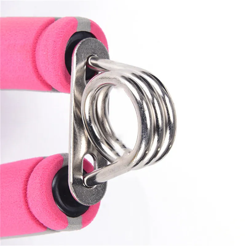 

Stainless Steel Spring Hand Grip Arm Puller Strengthener Soft Foam Hand Wrist Power Grip Training Fitness Grip Exerciser Gripper