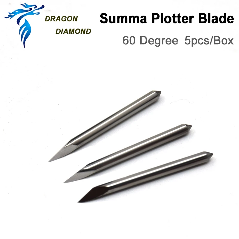 DRAGON DIAMOND 5 шт. Summa плоттер с лезвием для резки 60 градусов виниловый резак запасные