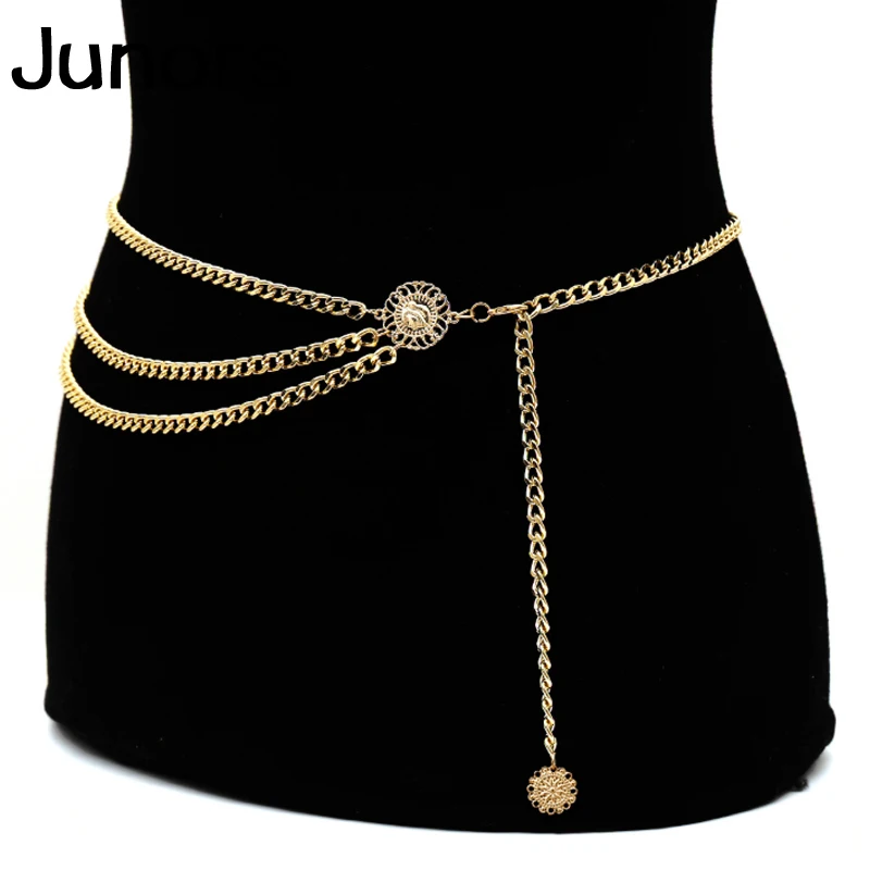 Женское украшение для тела из цепочек серебряное золото сексуальные