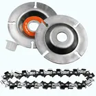 44.55 дюйма деревообрабатывающие пилы резная дисковая цепная дробилка инструмент для резьбы по дереву для углового шлифовального станка карбидная резка по дереву