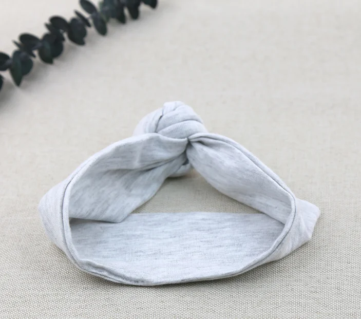 

30pc/lot Hair Accessories Bebe Round Knot headbands Elastic Wide Donut head wraps Fabric cotton Baby Girls Turban bows Headband