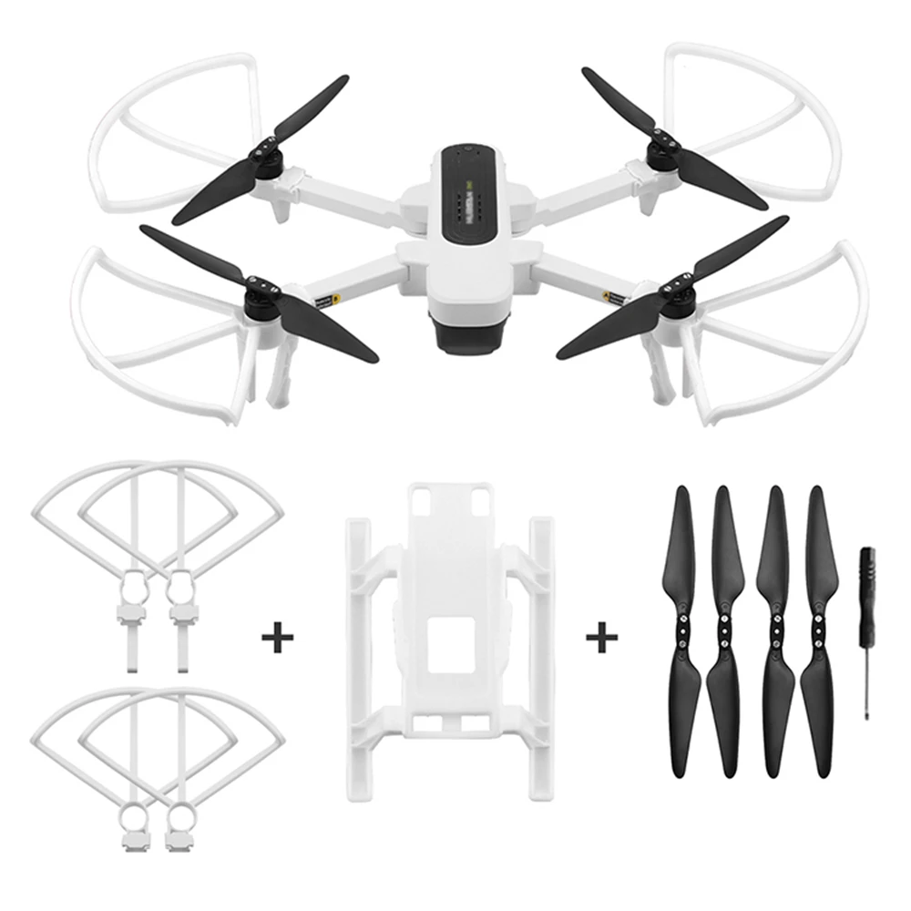 

Propeller Guard's Heightened Landing Gear Height Leg Foot Protector Gimbal Protection Kit for Hubsan Zino H117S Drone Parts