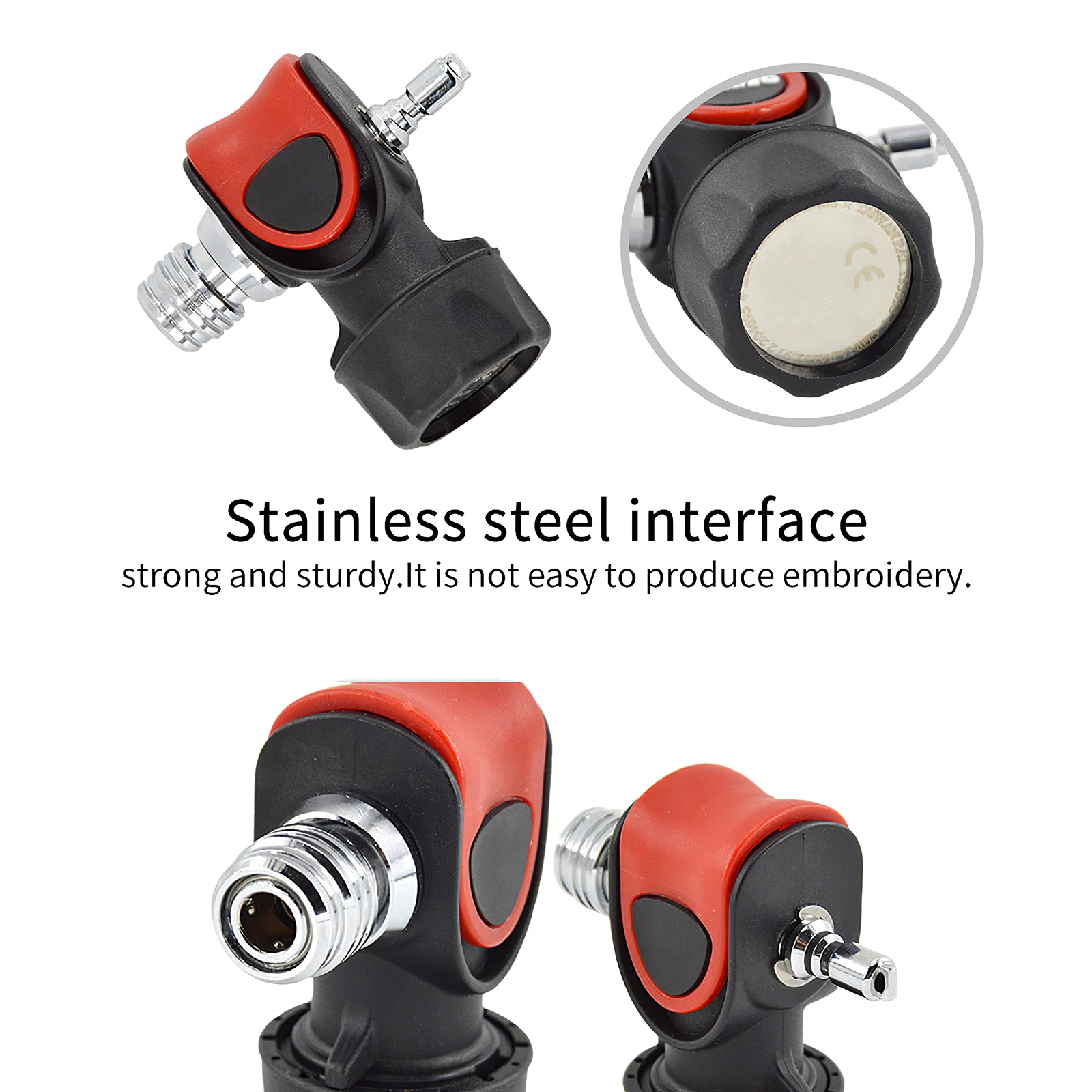 

Diving Signaling Device 125-130dB Diving Buzzer Single Frequency Diving Signal Sounder Underwater Acoustic Generator