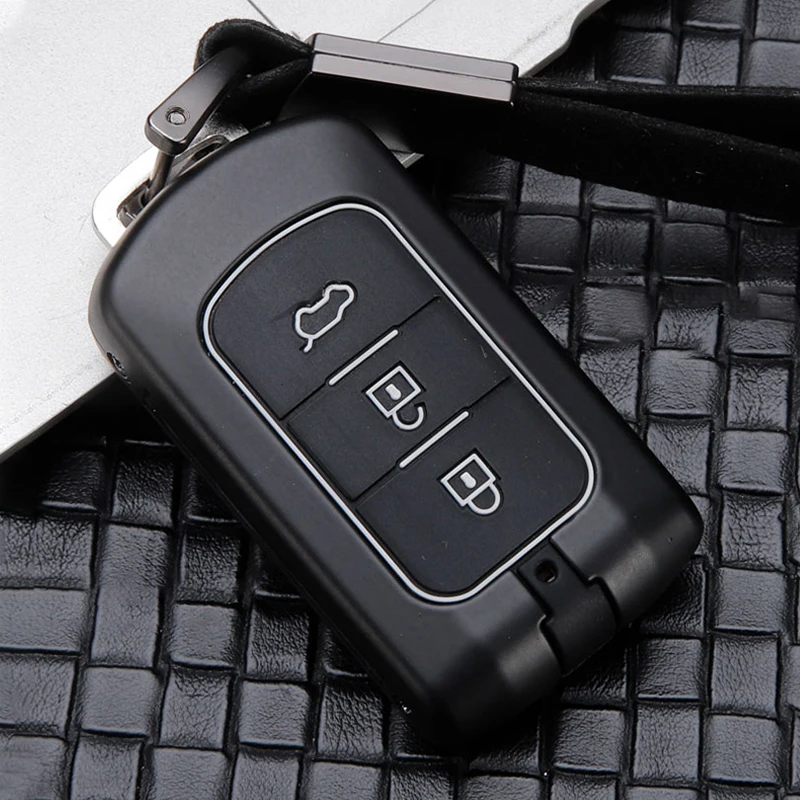 

Zinc alloy Car Key Case Cover For Mitsubishi Outlander 3 XL Lancer 10 Pajero Sport ASX L200 Colt Eclipse Cross 2019 Accessories