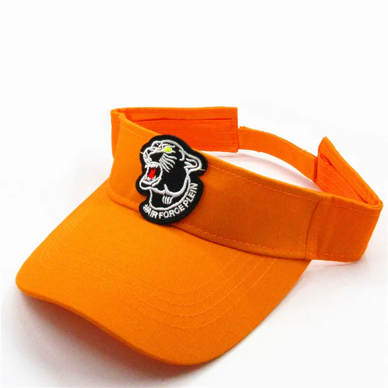 

black leopard embroidery Visors Baseball Cap Adjustable Snapback cap for men and women 70