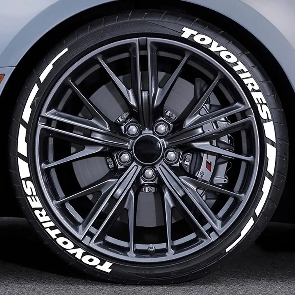 Резиновое автомобильное колесо наклейки персонализированные универсальные