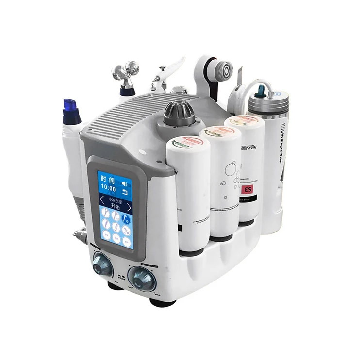 Маленькие пузырьки 6 в 1 водный кислородный лифтинг для лица фотопилинг