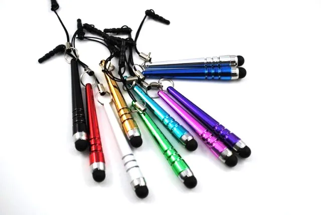 100 шт./лот стилус с бейсбольной емкостью сенсорная ручка для IPhone IPad и т. Д.