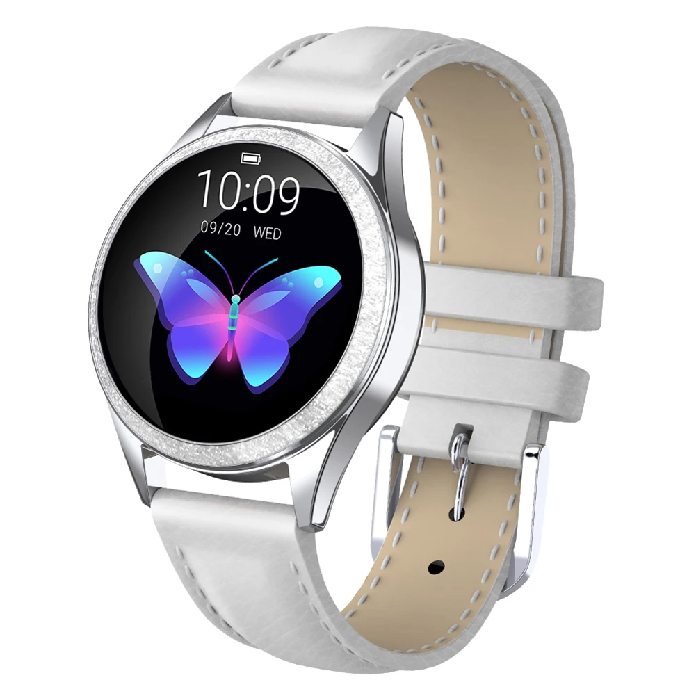 Женские Смарт часы KW20 браслет с пульсометром легкие водонепроницаемые смарт