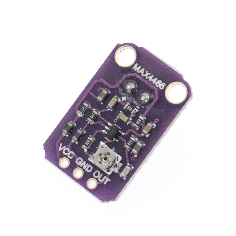 GY-MAX4466 электретный усилитель микрофона MAX4466 Регулируемый Модуль-усилитель |