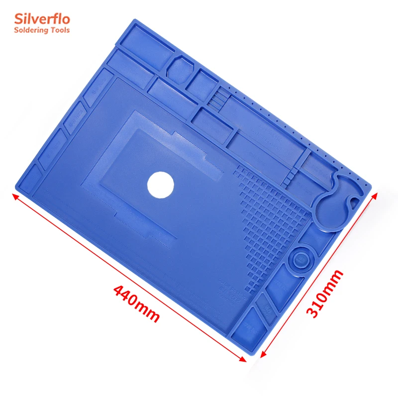 YIHUA предотвращает сварку пузырьков паяльный коврик для ремонта силиконовый