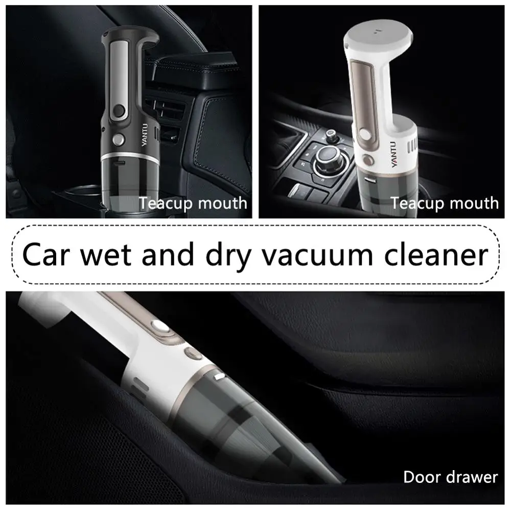 Мини Автомобильный Пылесос Портативный беспроводной ручной автоматический