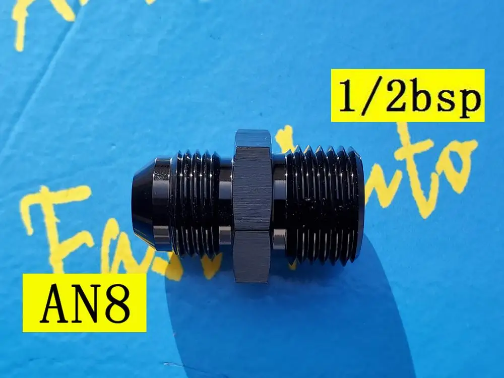 Переходник с папа 1/2 &quotBSP bspp BSP 1/2bsp на an8 8an an 8|an fittingsfitting |