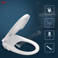 wetips no electric bidet toilet seat cover cold water double nozzle washing tapas wc shower toilet lid cover hand bidet cleaner