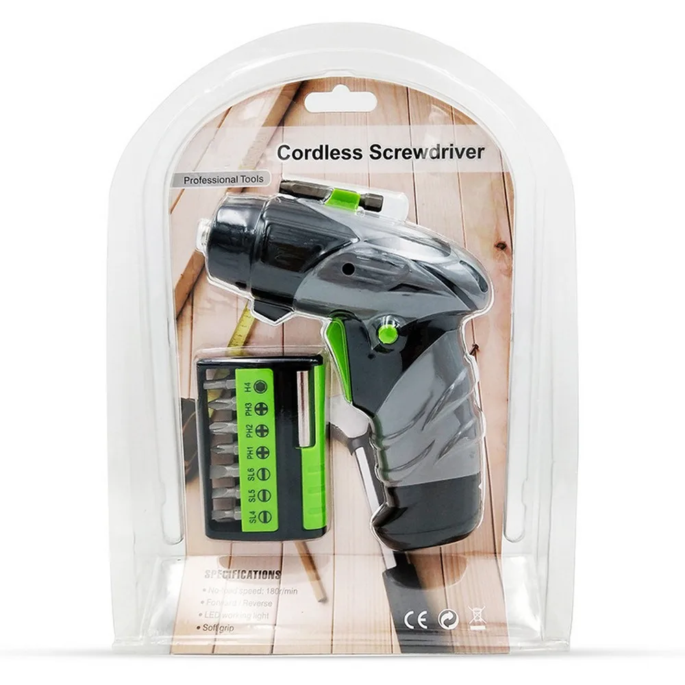 3 6 В аккумуляторная электрическая отвертка литий ионная Бытовая