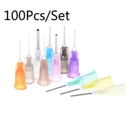 100pcsset solder paste adhesive glue liquid dispensing needle welding fluxes for welding tools 2020 high quality new arrival