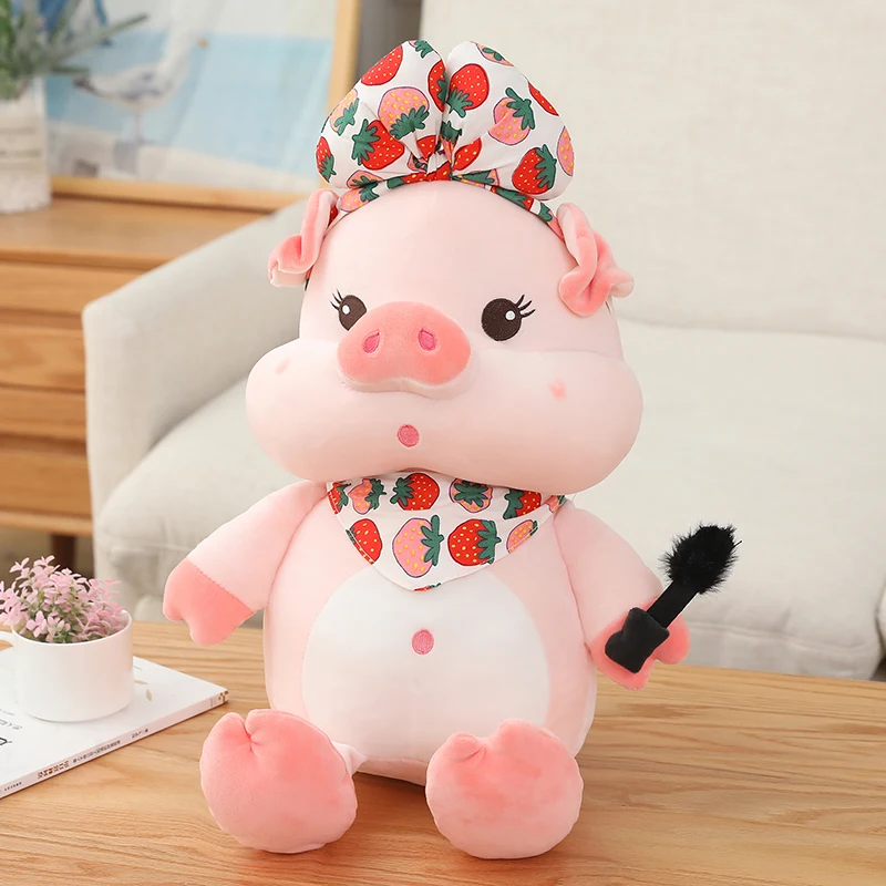 Милая плюшевая свинка для макияжа игрушка-Зверюшка кукла милая игрушка подушка