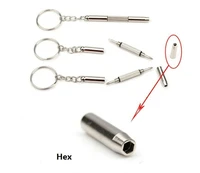 mini 3in1 screwdriver glasses phone watch screw repair tool keyring keychain multipurpose small screwdrivers
