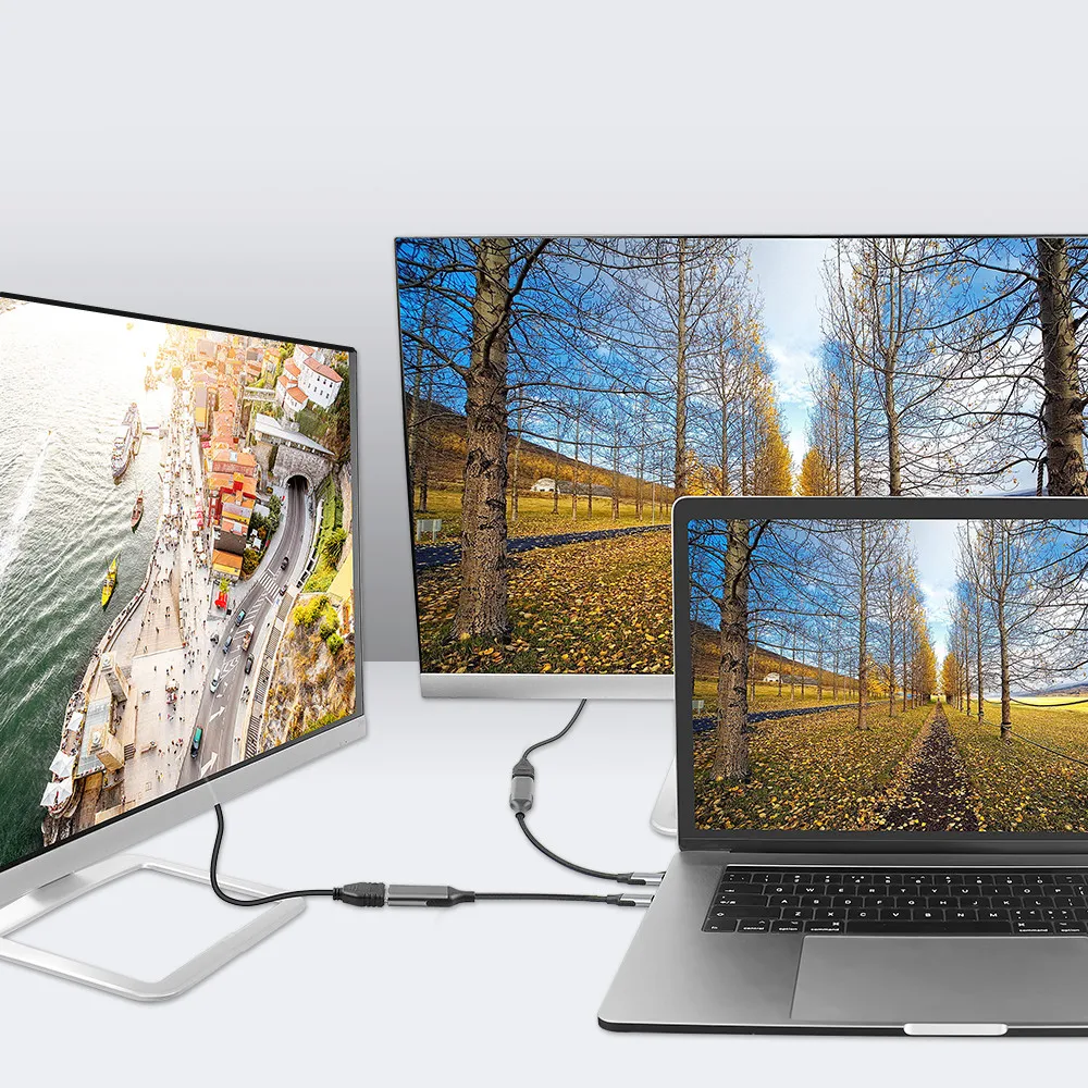 Портативный кабель с разъемами типа C и DP штекер/гнездо 0 2 м/1 8 м 4K @ 60 Гц