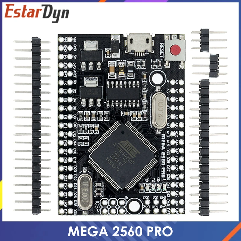Мега 2560 PRO добавьте CH340G/ATMEGA2560 16AU чип с мужской pinheaders совместимый для arduino Mega2560
