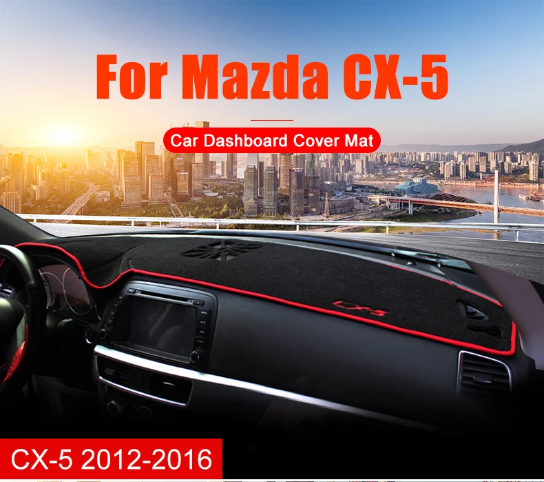 Для MAZDA CX-5 CX5 2012- LHD чехол на приборную панель автомобиля коврики Избегайте светильник колодки анти-УФ чехол ковры аксессуары