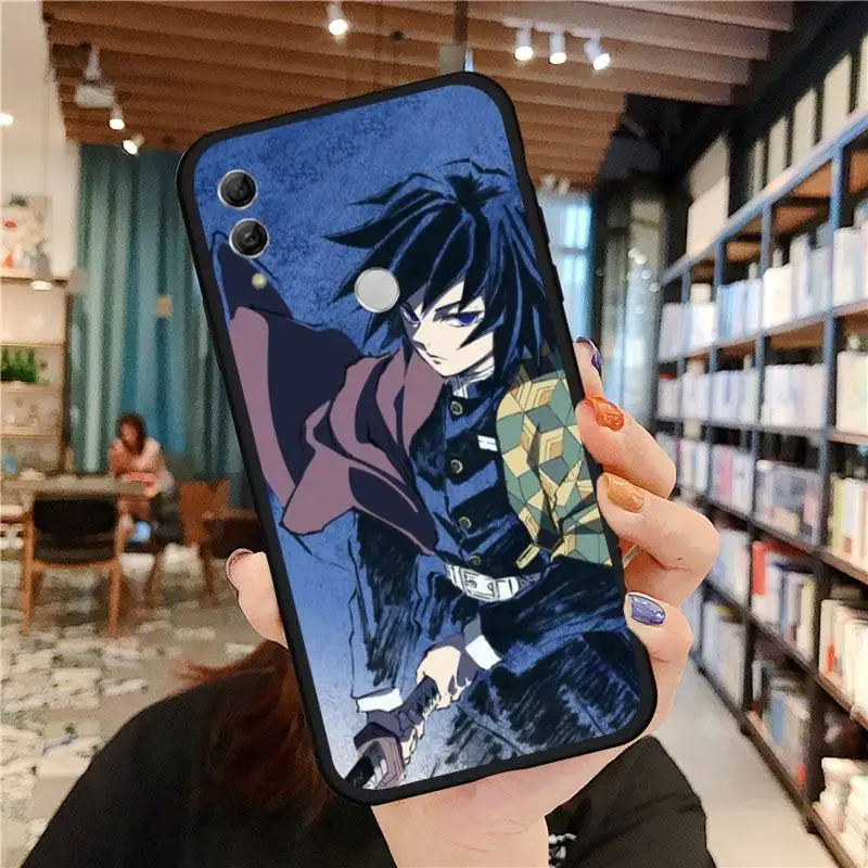 

demon slayer The Blade of Ghost Destruction Phone Case For Huawei Honor 7C 7A 8X 8A 9 10 10i Lite 20 NOVA 3i 3e