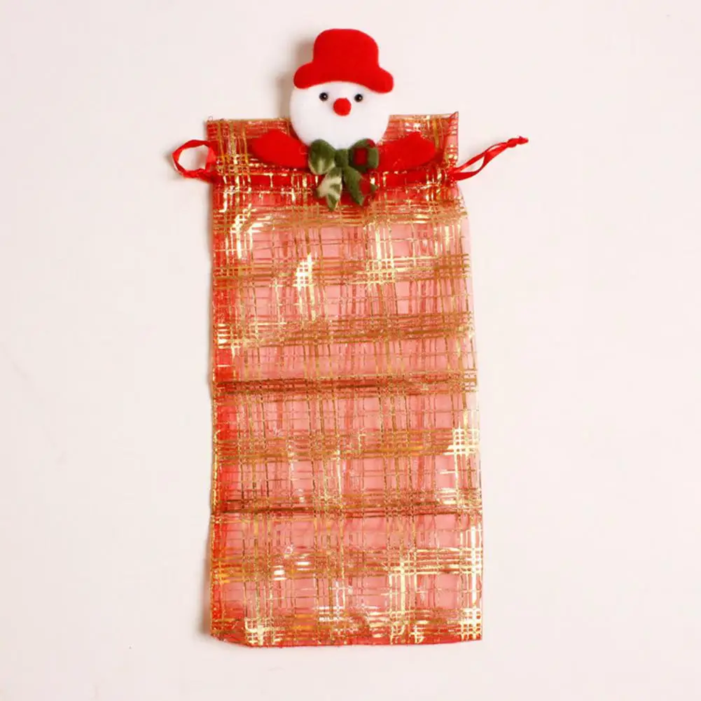 Рождество Санта Клаус/Снеговик/Лось узор шампанского вина бутылки крышка