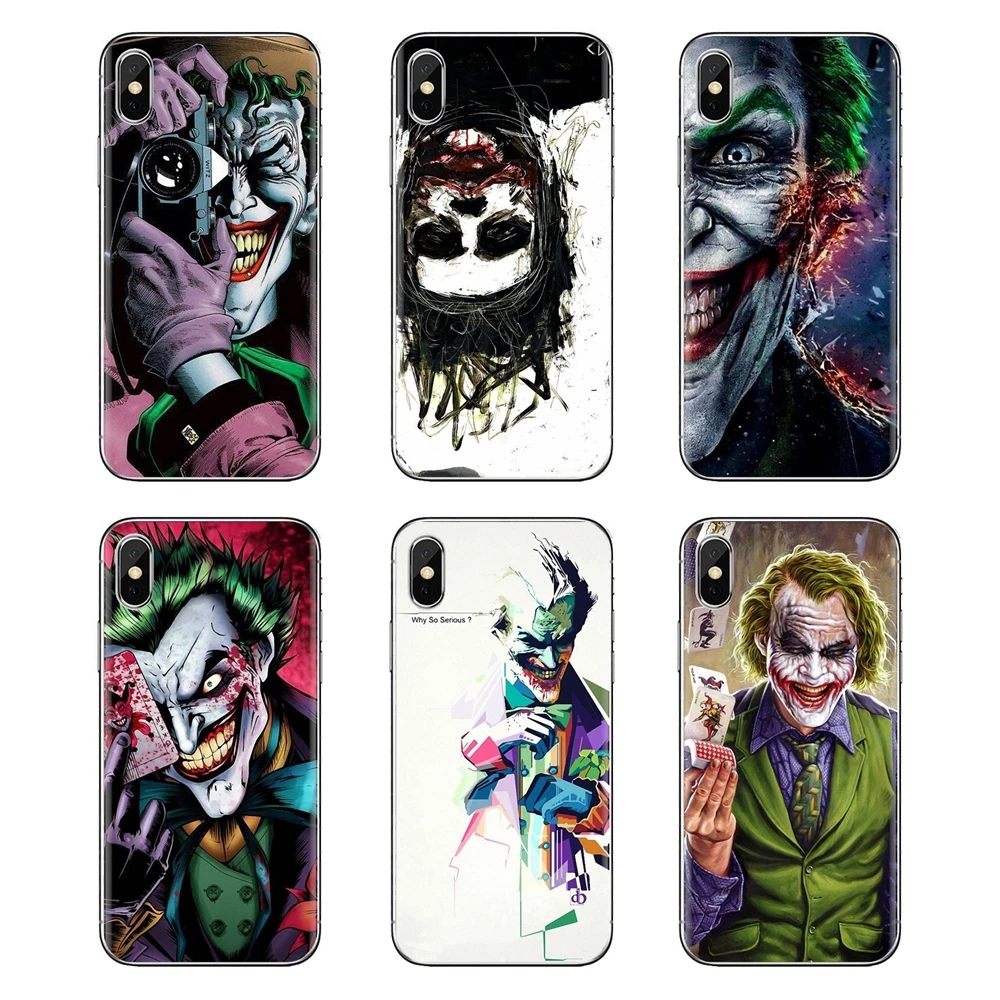 ТПУ чехлы Джокер Бэтмен The Killing Joke Face для huawei P Smart Y6 P8 P9 P10 Plus Nova P20 Lite Pro Mini 2017 SLA-L02 SLA-L22