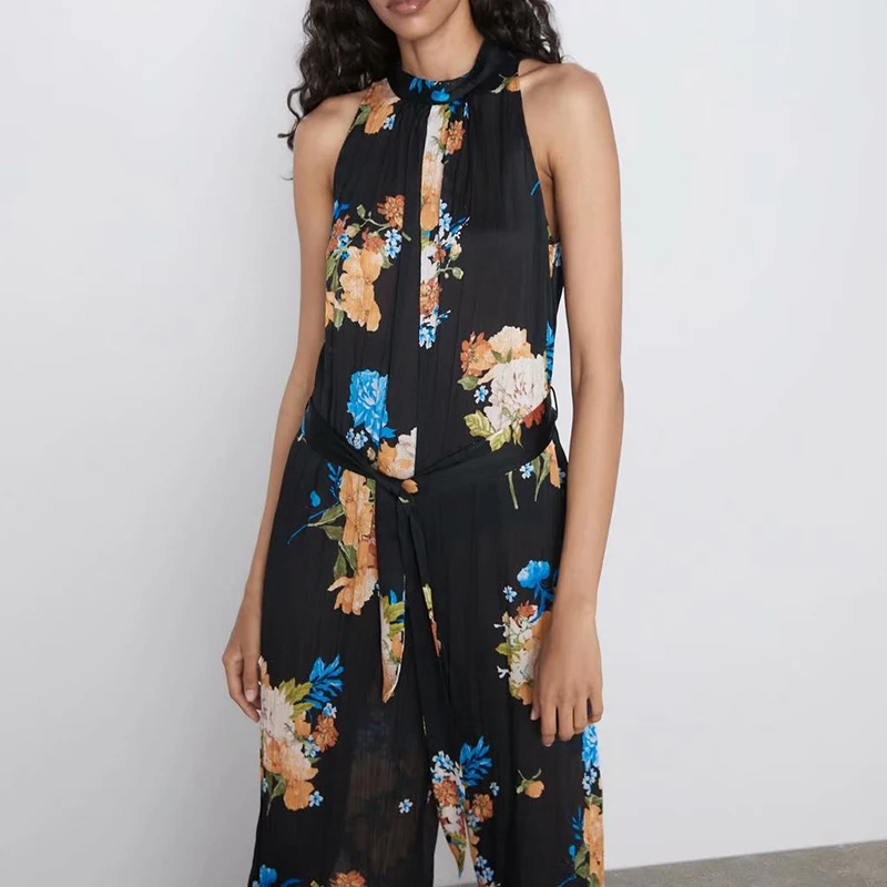 Heydress женская летняя блузка на бретелях Свободные Комбинезоны с цветочным