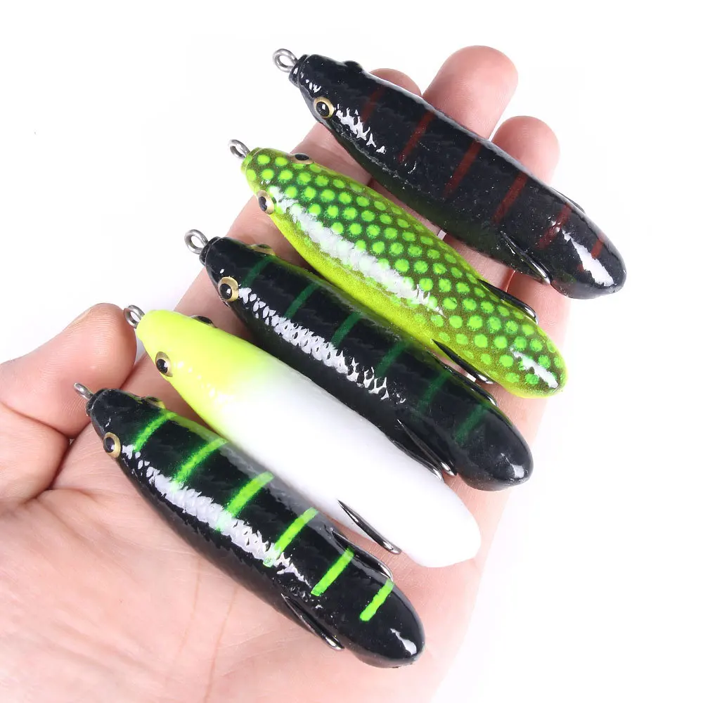 

1pcs Thunder Frog 8.5CM 12.7G Fishing Lure Top Water Simulation Frog Fishing Lure Soft Bass Bait Fishing Tackle