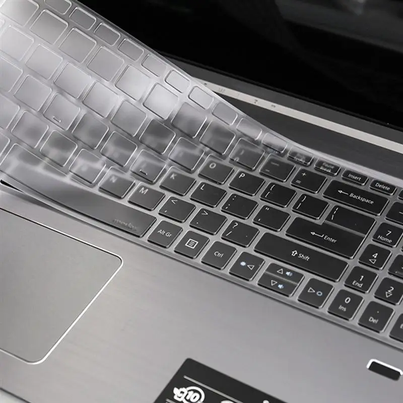 Водонепроницаемый пылезащитный чехол для клавиатуры прозрачный ТПУ Защитная